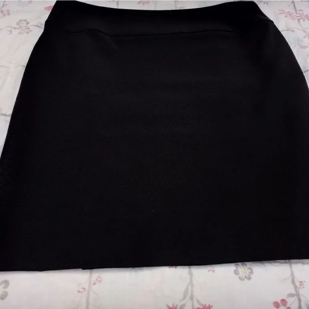 Antonio Melani Black Polyester Lined Straight Zipp
